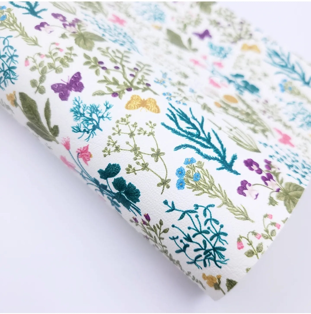 Wild Herbs & Flowers Artisan Leatherette