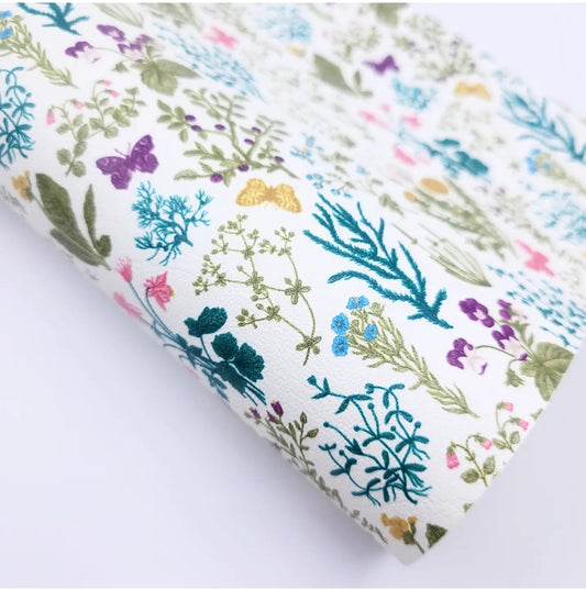 Wild Herbs & Flowers Artisan Leatherette