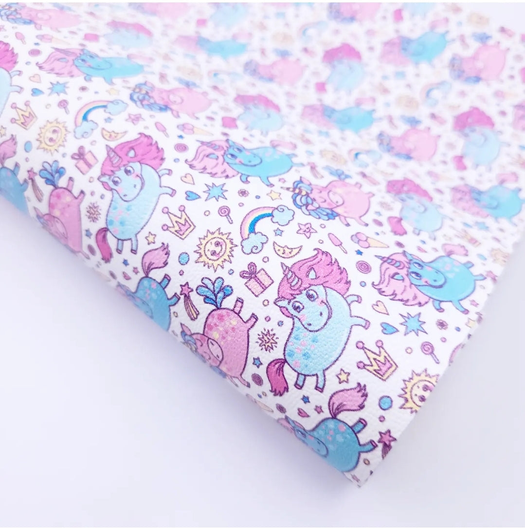 Party Unicorn Artisan Leatherette