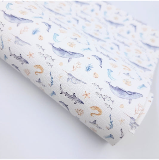 Blue Whale Artisan Leatherette