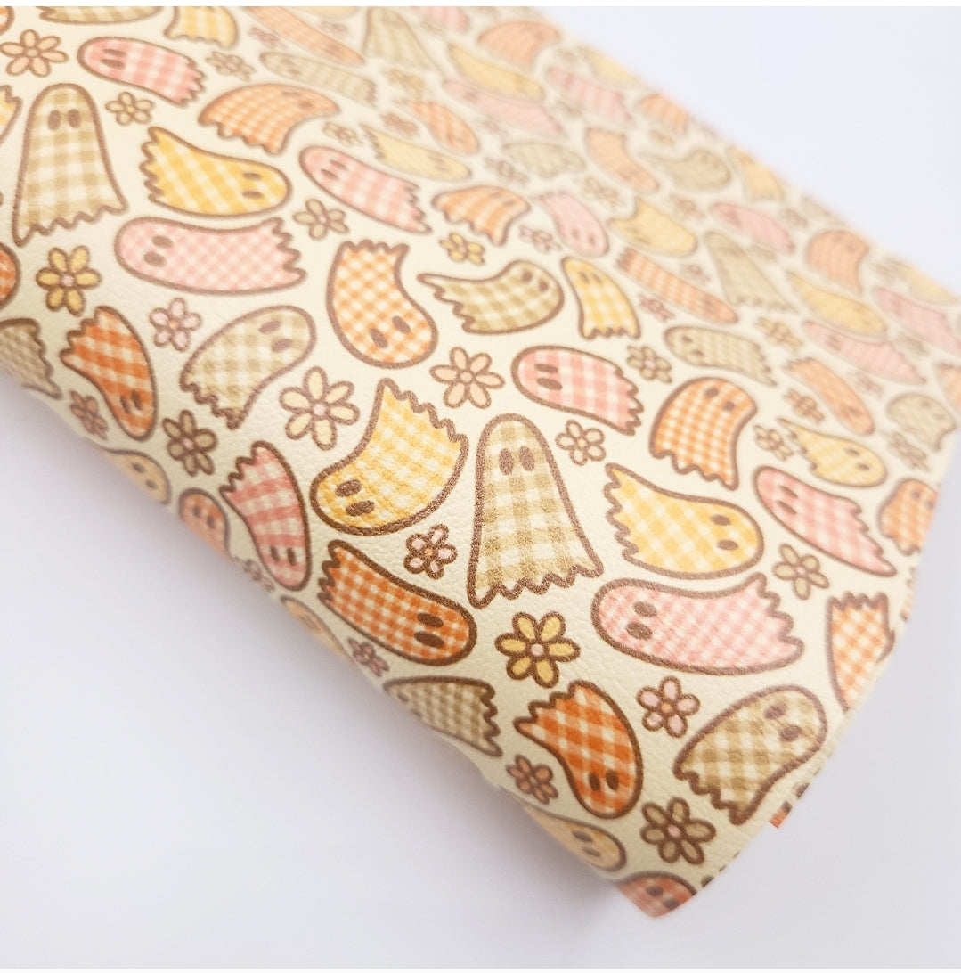 Plaid Ghosts Artisan Leatherette