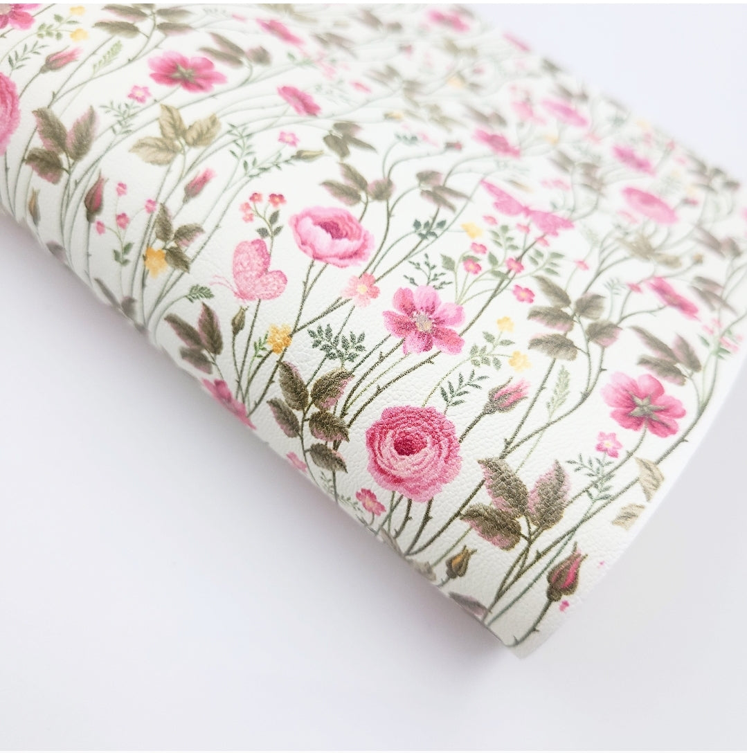 Rosie Butterflies Artisan Leatherette