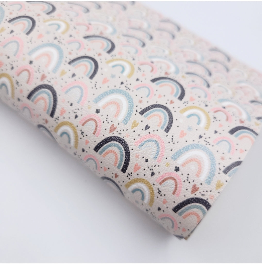 Dotty & Rainbows Artisan Leatherette