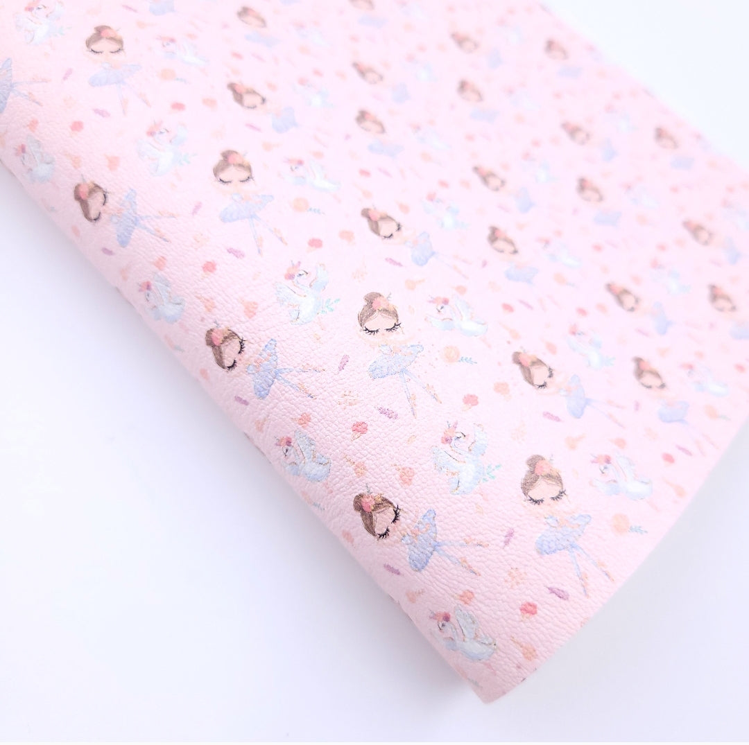 Swan Lake Ballet Dancer Artisan Leatherette