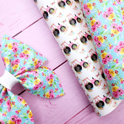 Floral Pop Artisan Leatherette