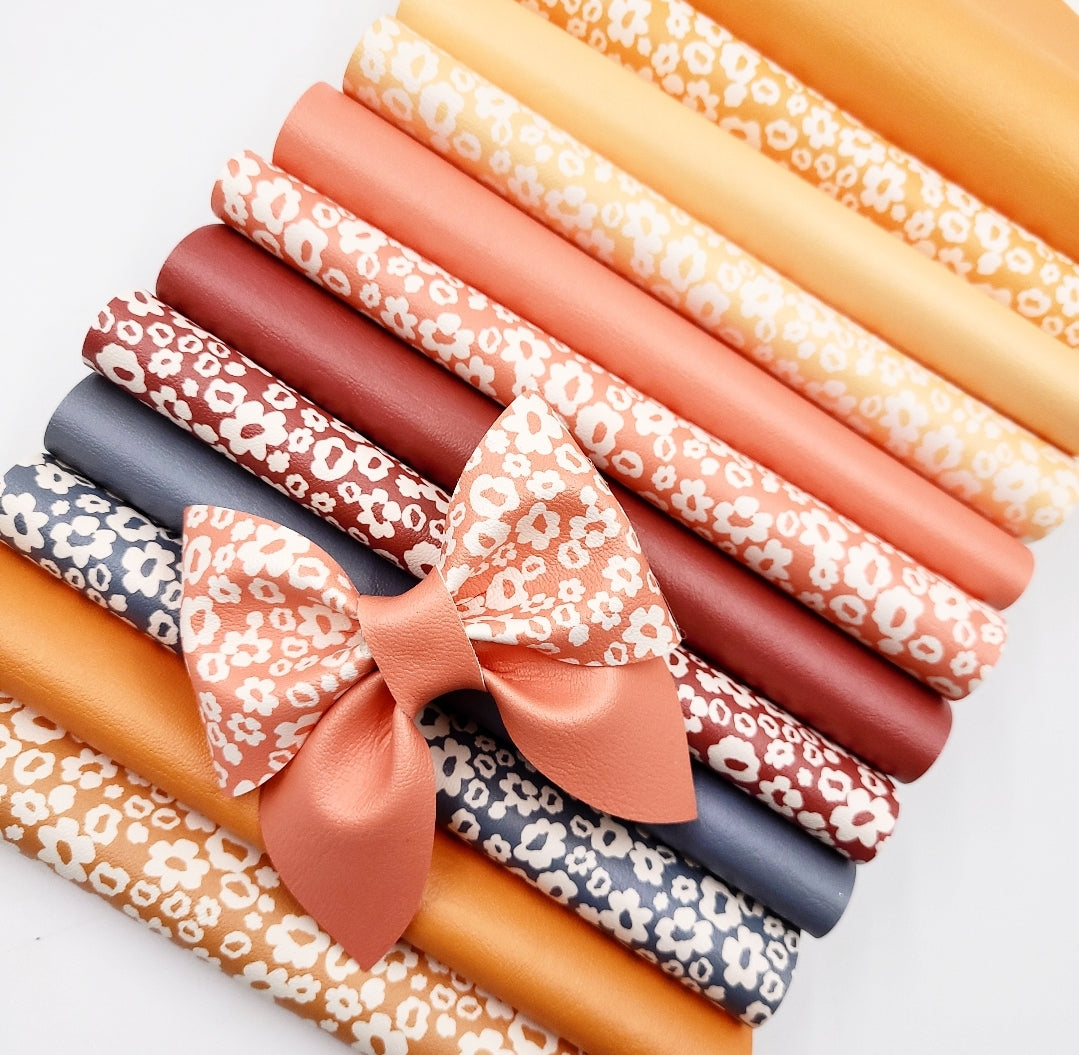 Simple Floral Co-ord Artisan Leatherette