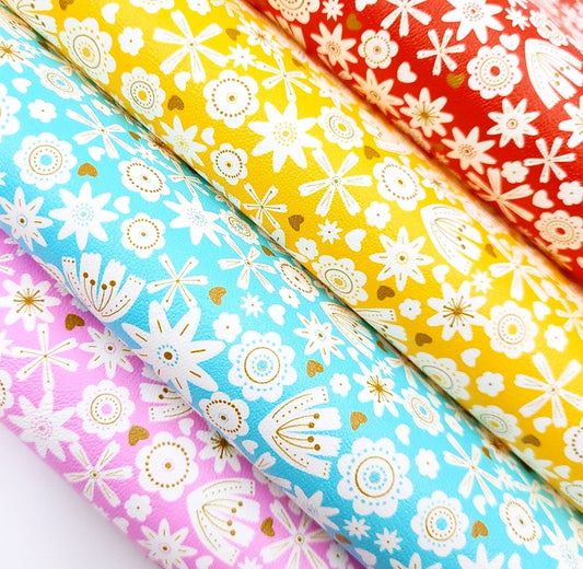 Paper Flowers Artisan Leatherette