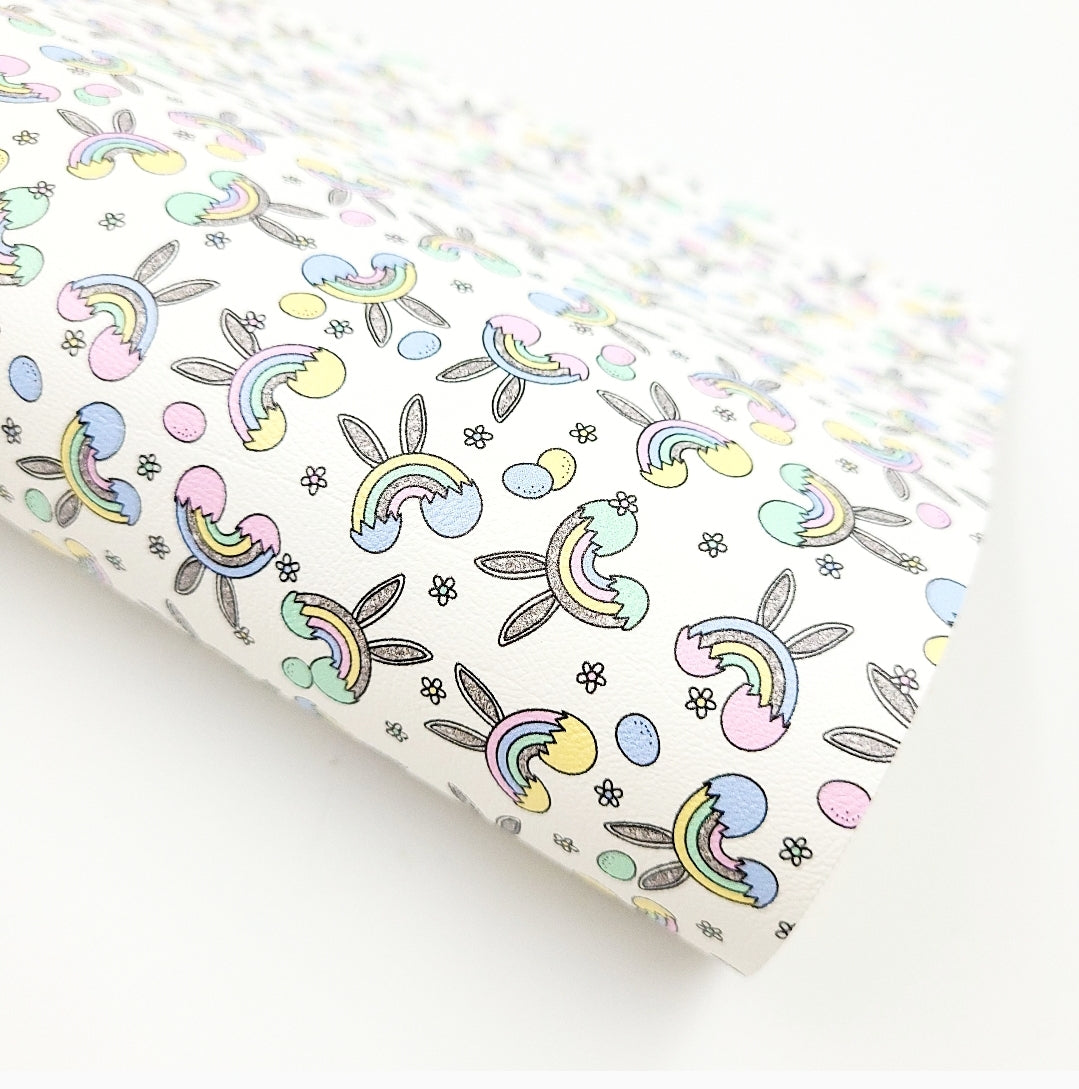 Easter Egg Rainbow Artisan Leatherette