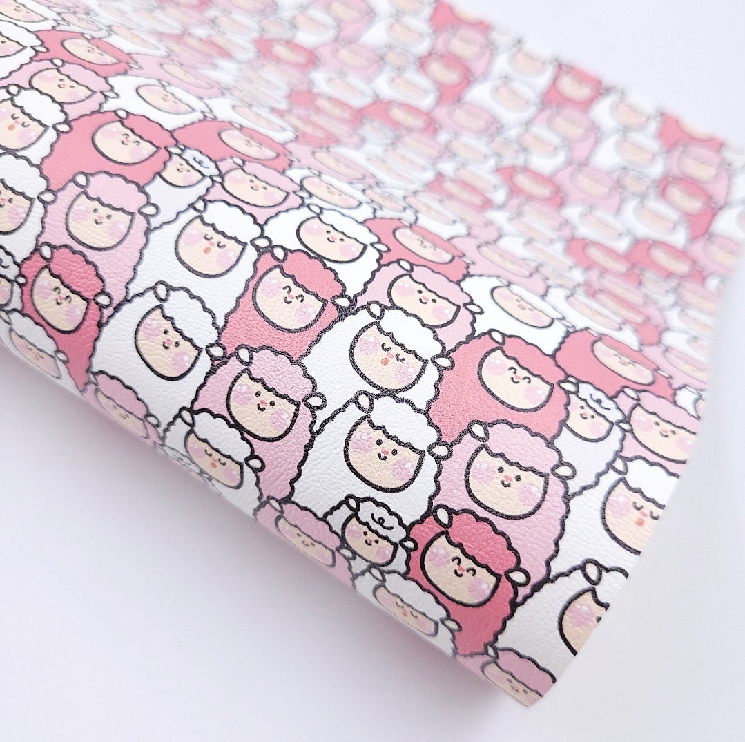 Baa Baa Pink Sheep Artisan Leatherette