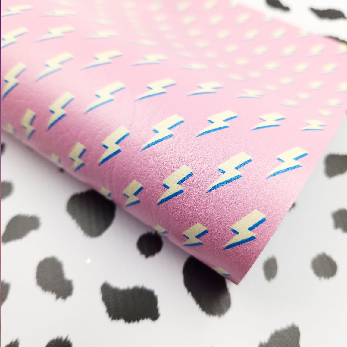 Thunder Bolts of Lightening Artisan Leatherette