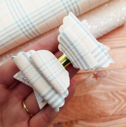 Girl Plaid Artisan Leatherette