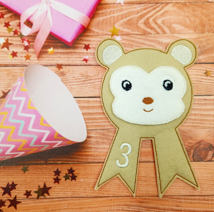 Animal Birthday Make Your Own Badge Kit