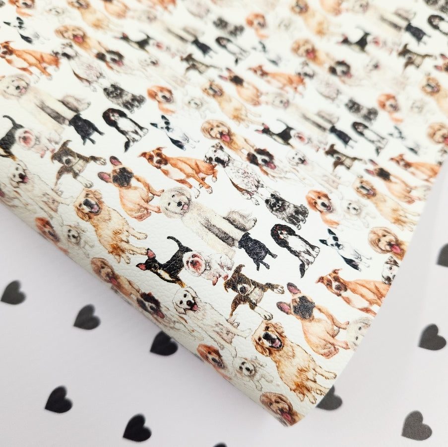 Who Let the Dogs Out Artisan Leatherette