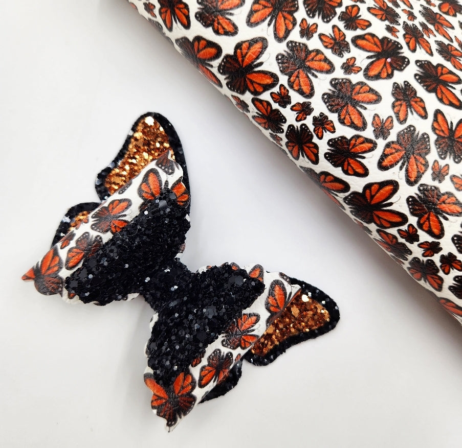 Monarch Butterfly Artisan Leatherette