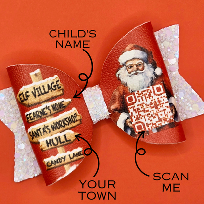 Signposted Track Santa Bow Loops