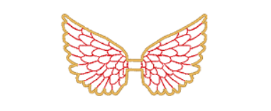 Angel Wings - Digital embroidery File