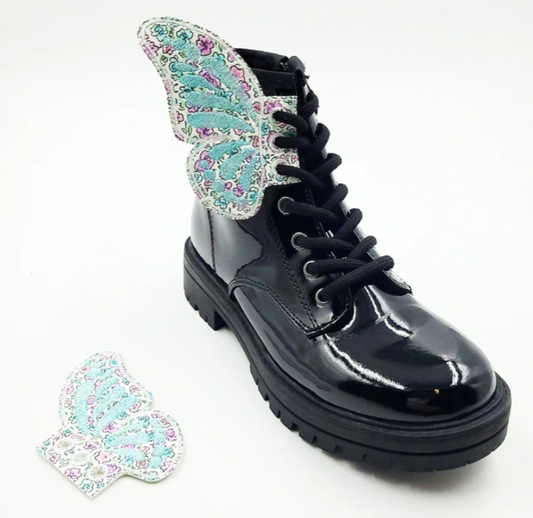 Butterfly Shoe Wings - Digital Embroidery File