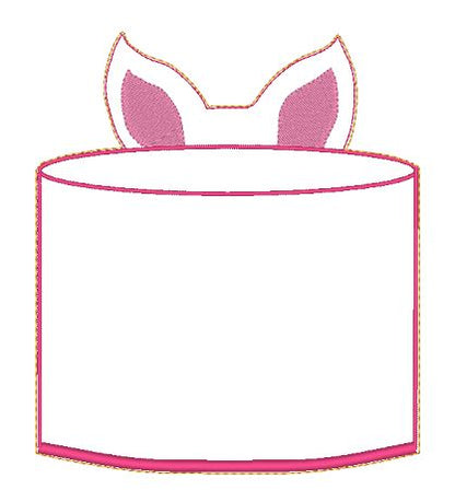 Unicorn Birthday ‘Chalk it’ wall Hanger | Digital Embroidery File