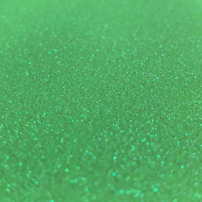 Neon Green Glitter HTV