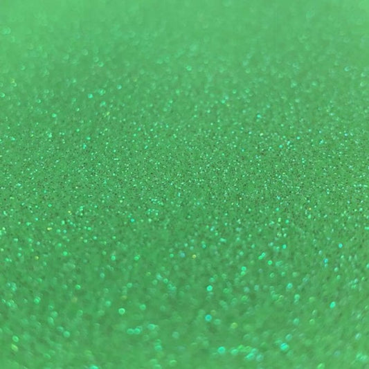 Neon Green Glitter HTV
