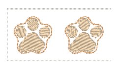 Fox Fur Baby Keyring | Digital Embroidery File