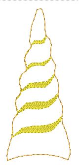 Unicorn Birthday ‘Chalk it’ wall Hanger | Digital Embroidery File