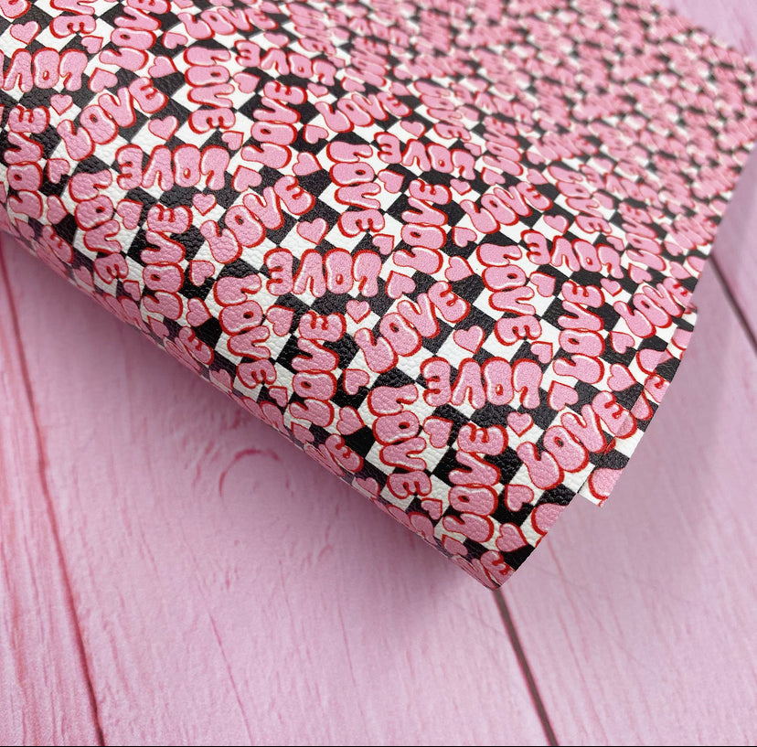 Groovy Kinda Love Artisan Leatherette