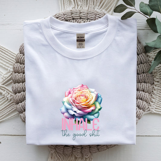 Inhale the Good S**t | Iron on HTV Decals