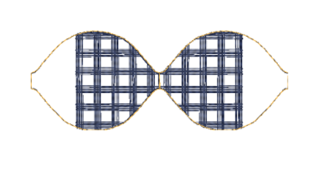 Gingham Bow Loops | Digital Embroidery File