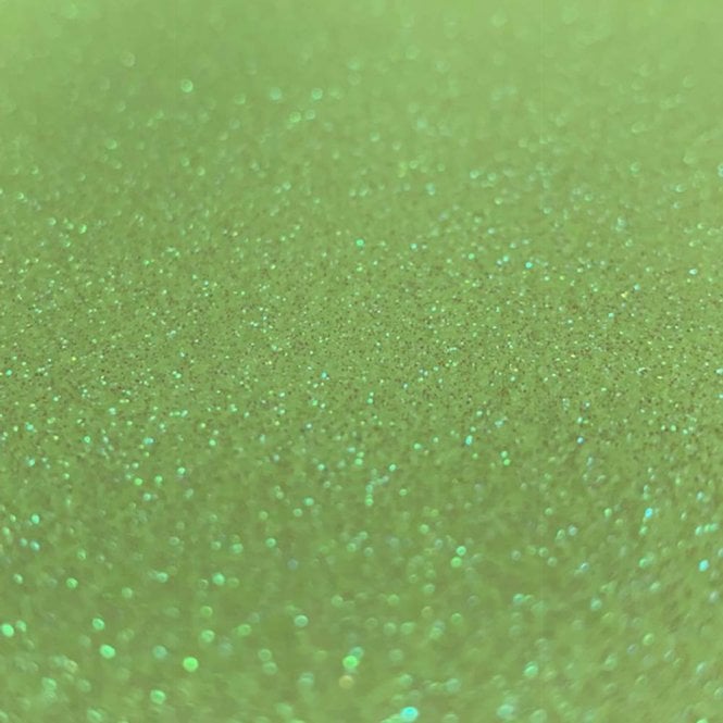 Neon Yellow Glitter HTV