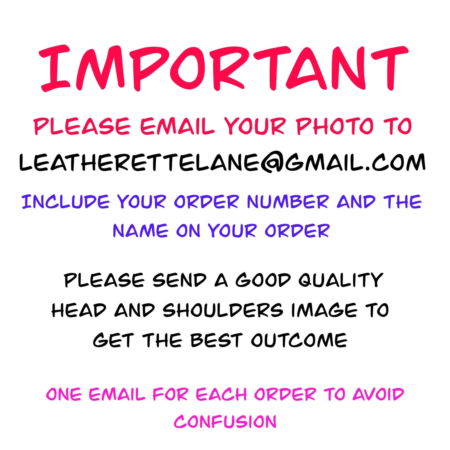 Personalised Pink & Blue Letter from Santa Leatherette Pinch Bows