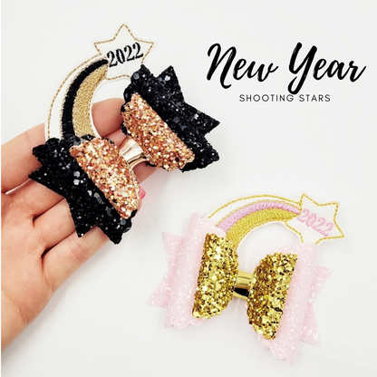 New Year Shooting Star Felties - 2025