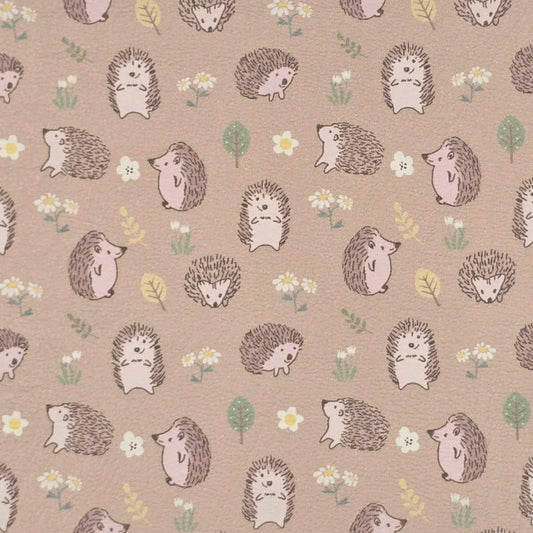 Hedgehog Sketch Artisan Leatherette