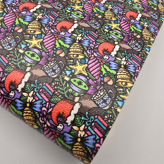 Christmas Jumble Artisan Leatherette