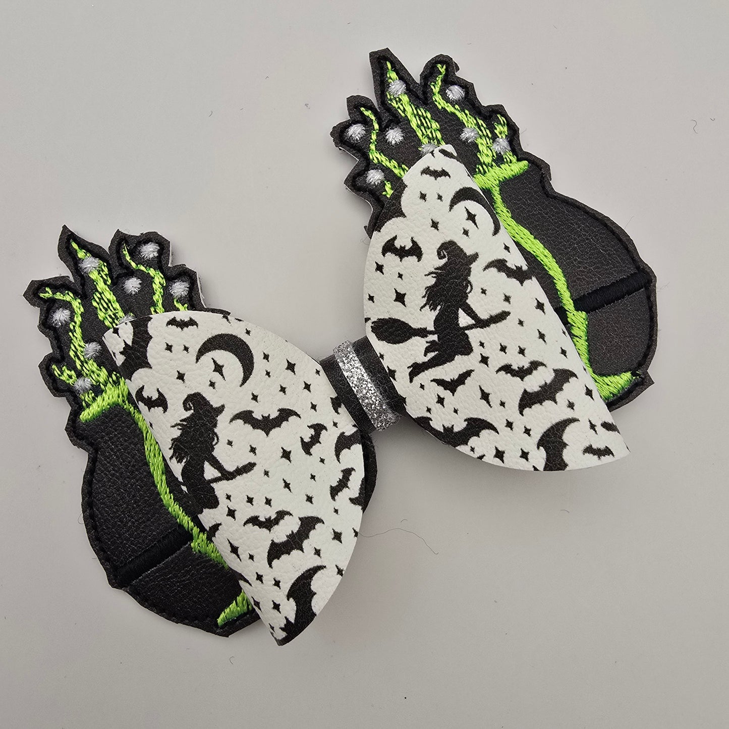 Cauldron Embroidered Bow Tails