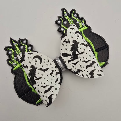 Cauldron Embroidered Bow Tails