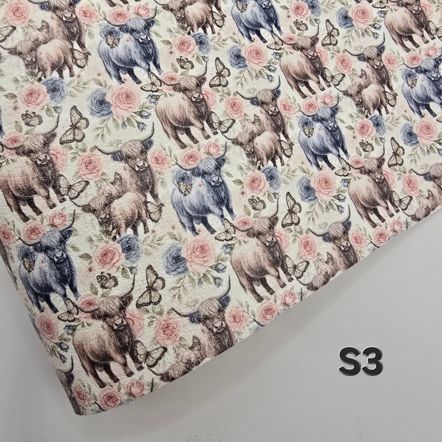Highland Cow Collection Artisan Leatherette