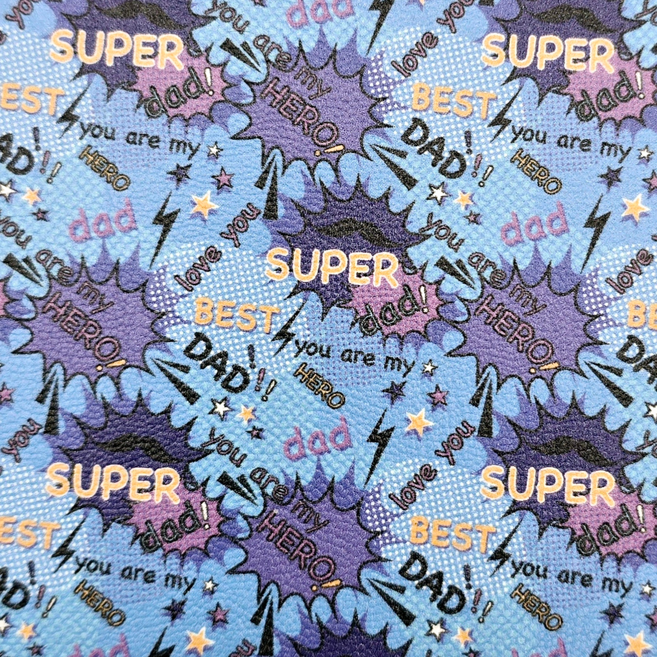 My Hero, My Dad Artisan Leatherette