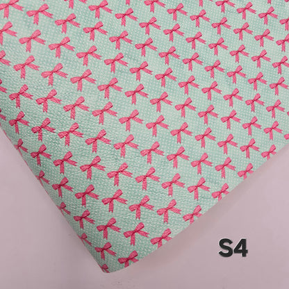 Watercolour Pink & Mint Easter Collection Artisan Leatherette