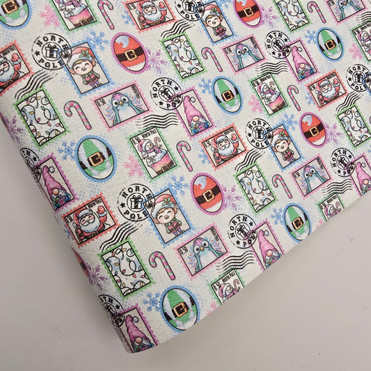 North Pole Post Artisan Leatherette