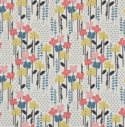 Chevron & Dotty Blooms Collection Artisan Leatherette