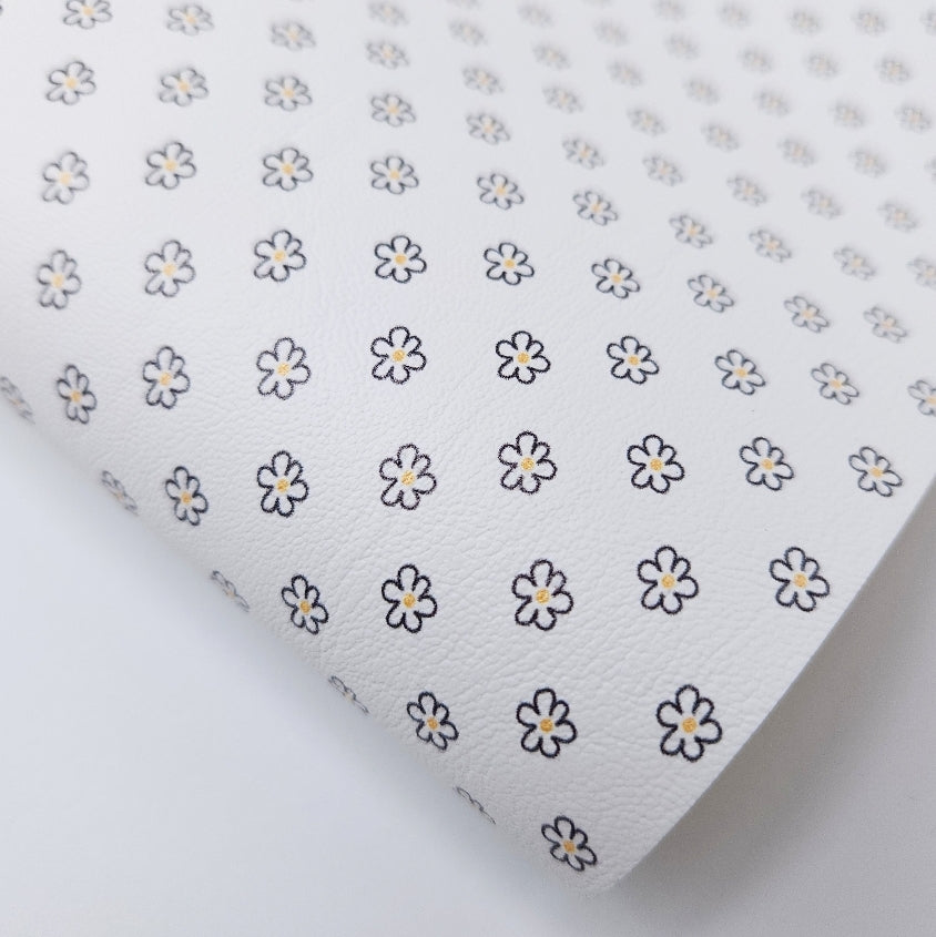 Simple Daisies Artisan Leatherette