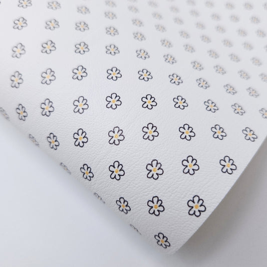 Simple Daisies Artisan Leatherette