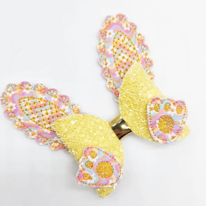 Scalloped Bunny Ears and Paws