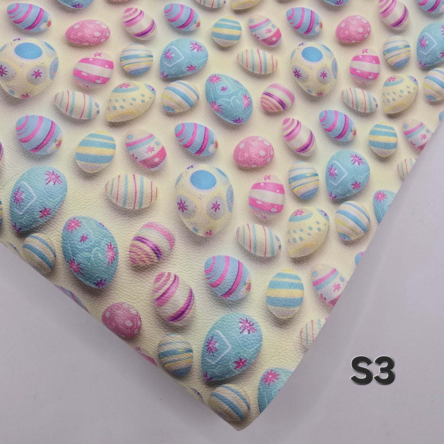 Pastel Easter Eggs Collection Artisan Leatherette