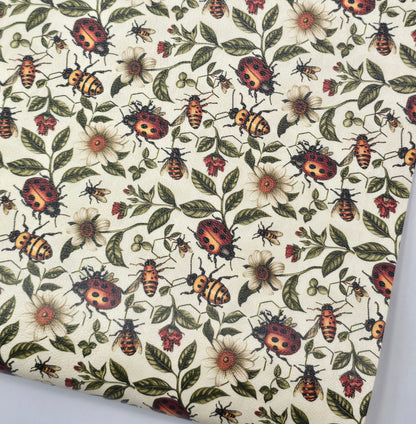 Garden Bugs Artisan Leatherette