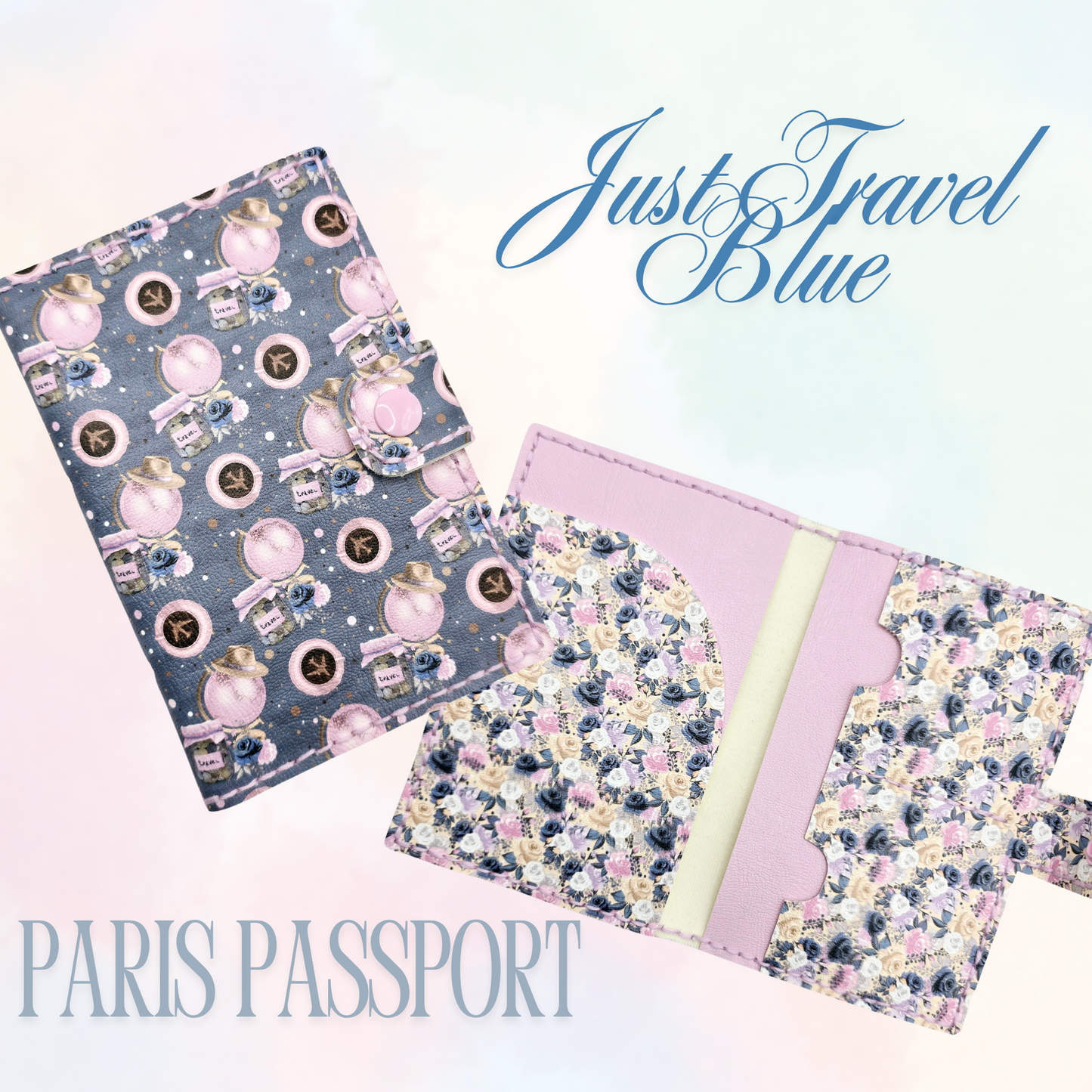 The Paris Passport Cover