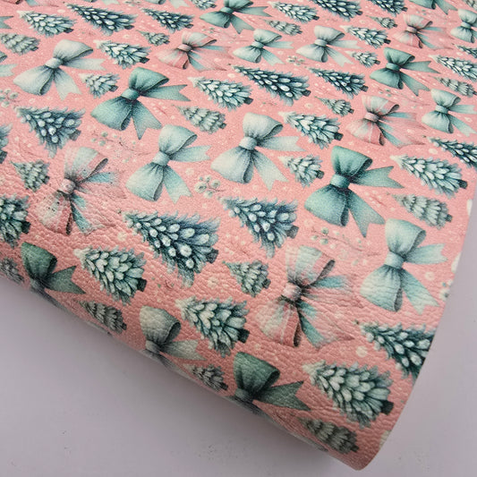 Coquette Xmas Trees Artisan Leatherette