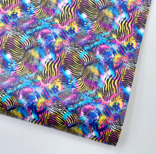 Wild Animal Abstract Artisan Leatherette