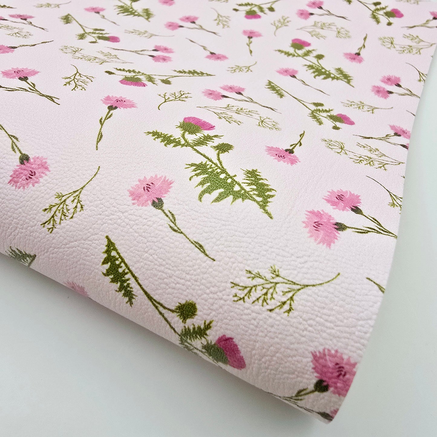 Pink Carnation Artisan Leatherette